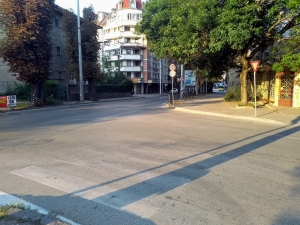 Hit by car on a pedestrian road…(...Pleven, Bulgaria…)